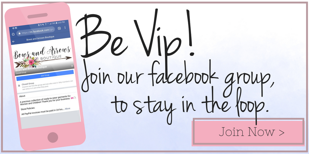 Be VIP: Join our Facebook group to stay in the loop. Join now 